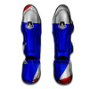 Flag Puerto Rican Print Muay Thai Shin Guards-grizzshop