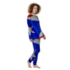 Flag Puerto Rican Print Women's Pajamas-grizzshop