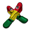 Flag Rasta Print Muay Thai Shin Guards-grizzshop