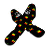 Flag Rasta Print Pattern Muay Thai Shin Guards-grizzshop