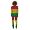 Flag Rasta Print Women's Pajamas-grizzshop