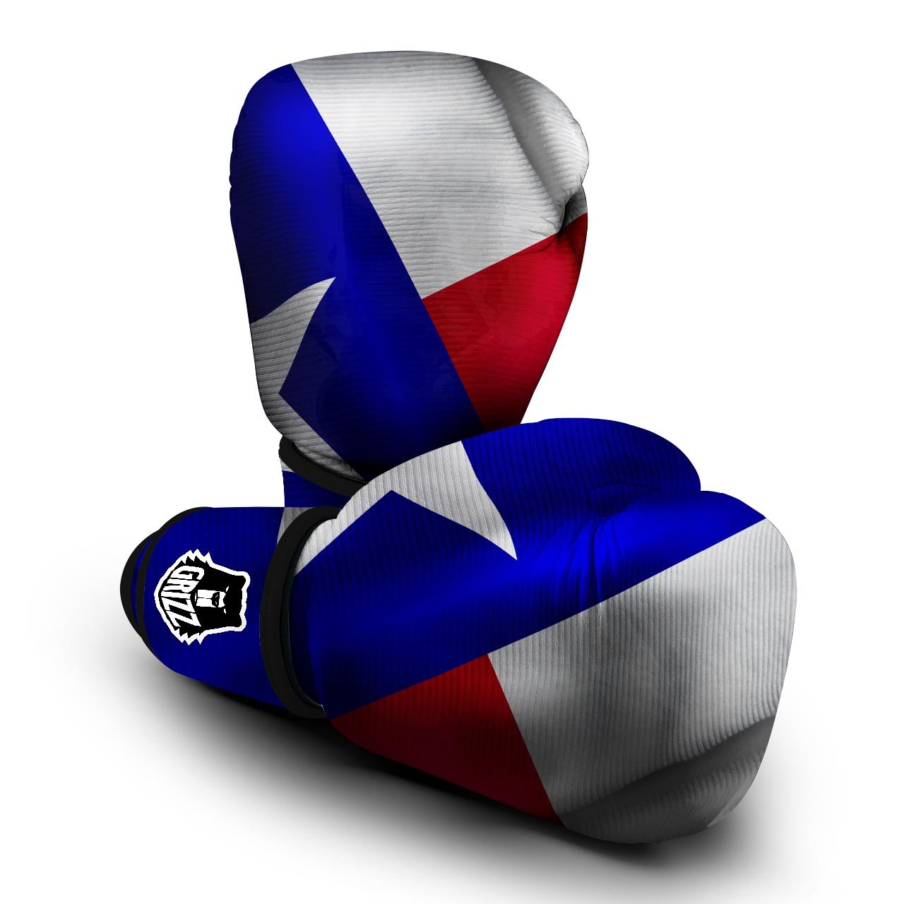 Flag Texas State Print Boxing Gloves-grizzshop