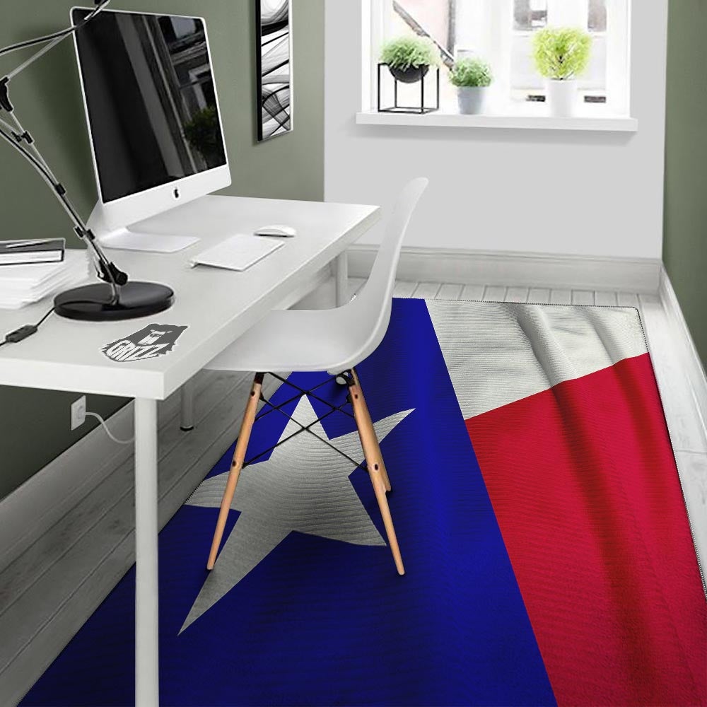 Flag Texas State Print Floor Mat-grizzshop