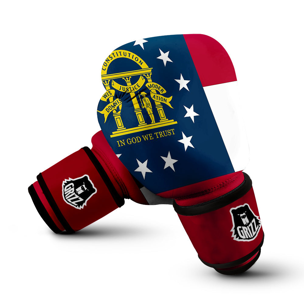 Flag of Georgia Boxing Gloves-grizzshop