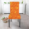 Flame Fire Pattern Print Chair Cover-grizzshop