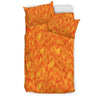 Flame Fire Pattern Print Duvet Cover Bedding Set-grizzshop