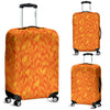 Flame Fire Pattern Print Luggage Cover Protector-grizzshop