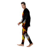 Flaming Eye Print Men's Pajamas-grizzshop