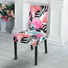 Flamingo Butterfly Hawaiian Tropical Pattern Print Chair Cover-grizzshop