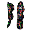 Flamingo Floral Tropical Print Pattern Muay Thai Shin Guards-grizzshop