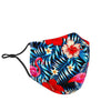 Flamingo Hawaiian Floral Tropical Flower Hibiscus Palm Leaves Pattern Print Face Mask-grizzshop