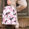 Flamingo Pineapple Print Backpack-grizzshop