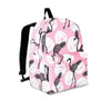 Flamingo Pineapple Print Backpack-grizzshop