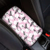 Flamingo Pineapple Print Car Console Cover-grizzshop