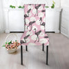 Flamingo Pineapple Print Chair Cover-grizzshop