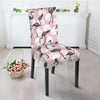 Flamingo Pineapple Print Chair Cover-grizzshop