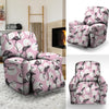 Flamingo Pineapple Print Recliner Cover-grizzshop