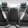 Flamingo Pineapple Print Seat Belt Cover-grizzshop