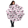 Flamingo Pineapple Print Umbrella-grizzshop