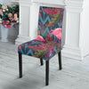 Flamingo Stripe Hawaiian Tropical Pattern Print Chair Cover-grizzshop