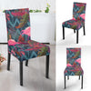 Flamingo Stripe Hawaiian Tropical Pattern Print Chair Cover-grizzshop