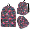 Flamingo Stripe Hawaiian Tropical Pattern Print Premium Backpack-grizzshop