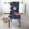 Flamingo Tropical Palm Leaves Hawaiian Floral Pattern Print Chair Cover-grizzshop