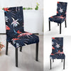 Flamingo Tropical Palm Leaves Hawaiian Floral Pattern Print Chair Cover-grizzshop