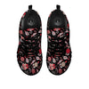 Floral And Paisley Print Pattern Black Sneaker-grizzshop