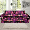 Floral Banana Leaves Elephant Print Sofa Covers-grizzshop