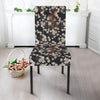 Floral Bunny Rabbit Pattern Print Chair Cover-grizzshop