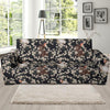 Floral Bunny Rabbit Pattern Print Sofa Covers-grizzshop