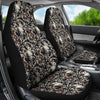 Floral Bunny Rabbit Pattern Print Universal Fit Car Seat Cover-grizzshop