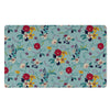 Floral Flower Print Door Mat-grizzshop