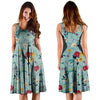 Floral Flower Print Dress-grizzshop