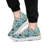 Floral Flower Print Men's Sneakers-grizzshop