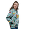 Floral Flower Print Women's Hoodie-grizzshop