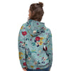 Floral Flower Print Women's Hoodie-grizzshop