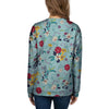 Floral Flower Print Women's Sweatshirt-grizzshop