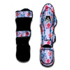 Floral Flower Rose Pansy Print Pattern Muay Thai Shin Guards-grizzshop