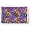 Floral Hawaiian Tropical Palm Leaves Pattern Print Throw Blanket-grizzshop