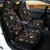 Floral Janpanese Dragon Print Car Seat Covers-grizzshop