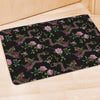 Floral Janpanese Dragon Print Door Mat-grizzshop