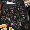 Floral Janpanese Dragon Print Men's Apron-grizzshop