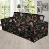 Floral Janpanese Dragon Print Sofa Cover-grizzshop