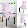 Floral Lavender Pattern Print Chair Cover-grizzshop