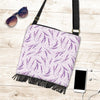 Floral Lavender Pattern Print Crossbody bags-grizzshop