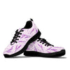 Floral Lavender Pattern Print Sneaker Shoes For Men Women-grizzshop