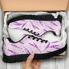 Floral Lavender Pattern Print Sneaker Shoes For Men Women-grizzshop