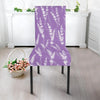 Floral Lavender Print Pattern Chair Cover-grizzshop